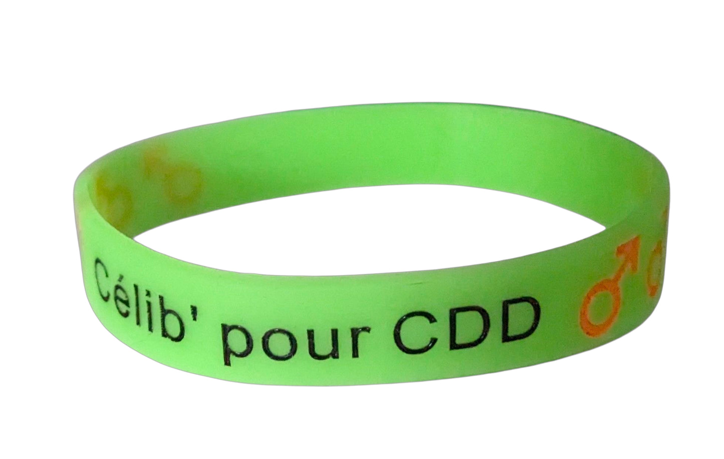 Célibracelet version Fun modèle "Pour CDD" ♂