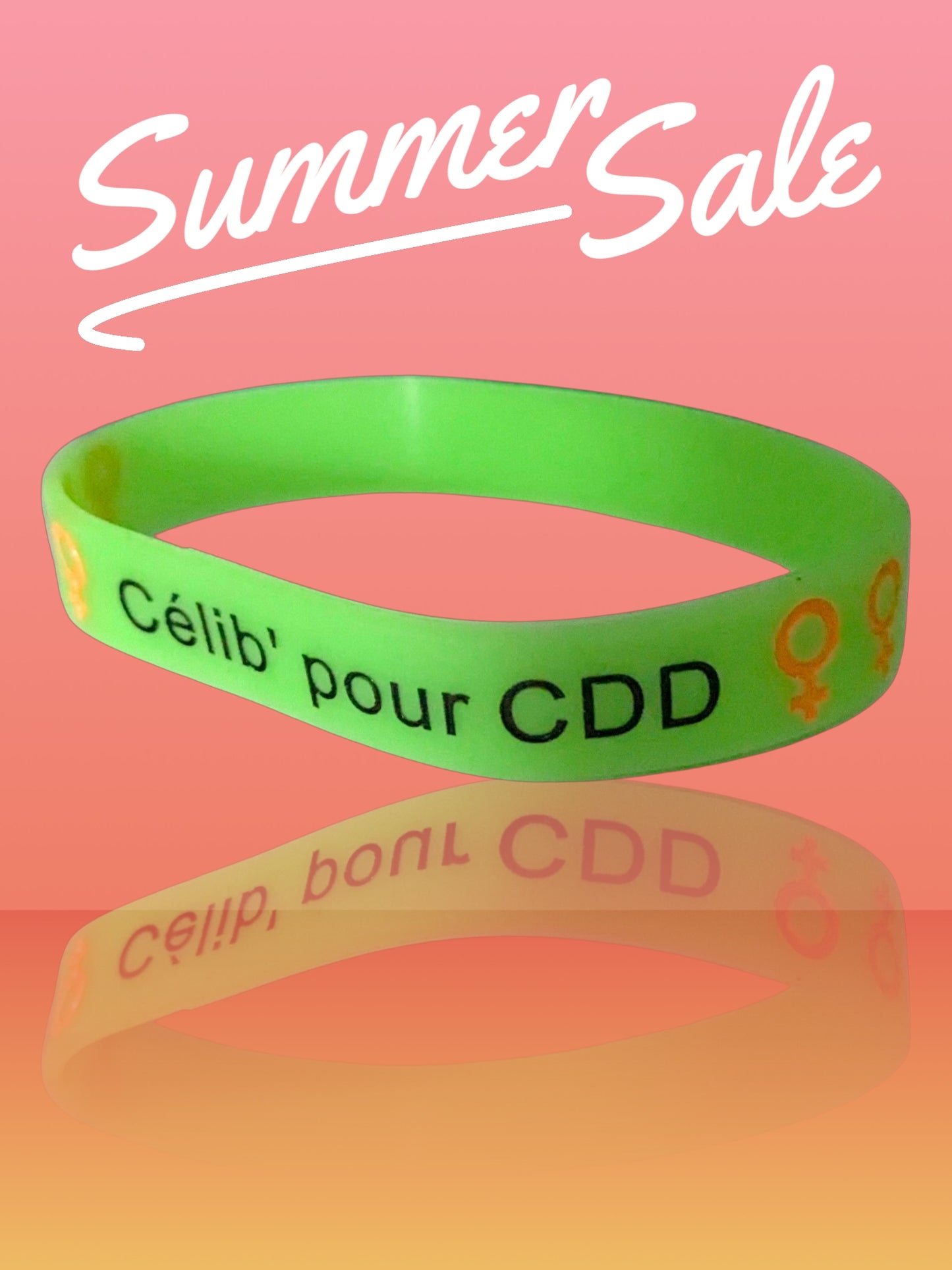 Célibracelet version Fun modèle "Pour CDD" ♀