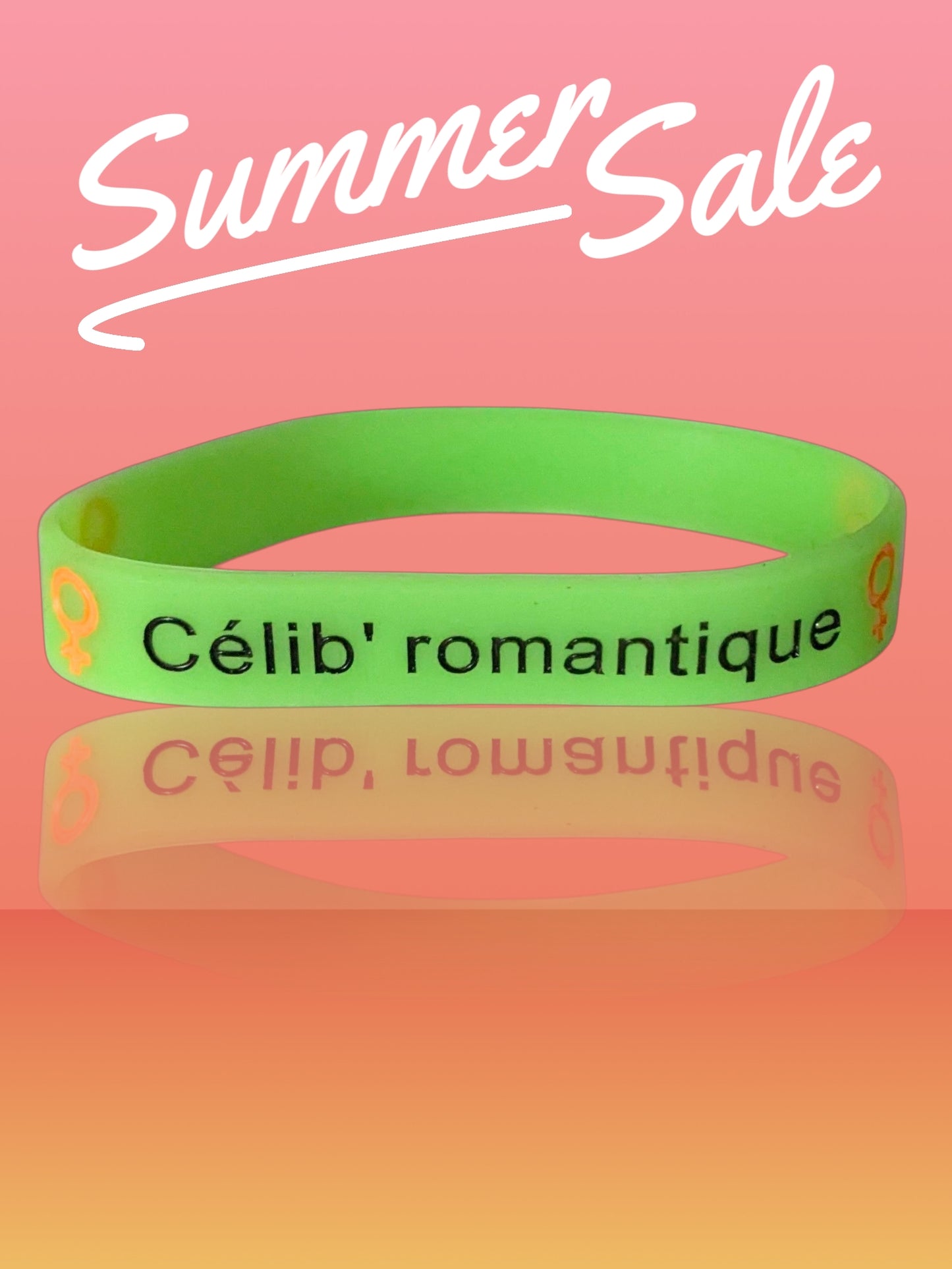 Célibracelet version Fun modèle "Célib' romantique" ♀