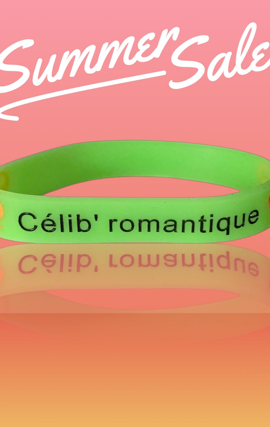 Célibracelet version Fun modèle "Célib' romantique"  ♂