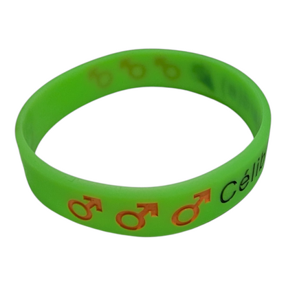 Célibracelet version Fun modèle "Célib' fêtard(e)"  ♂