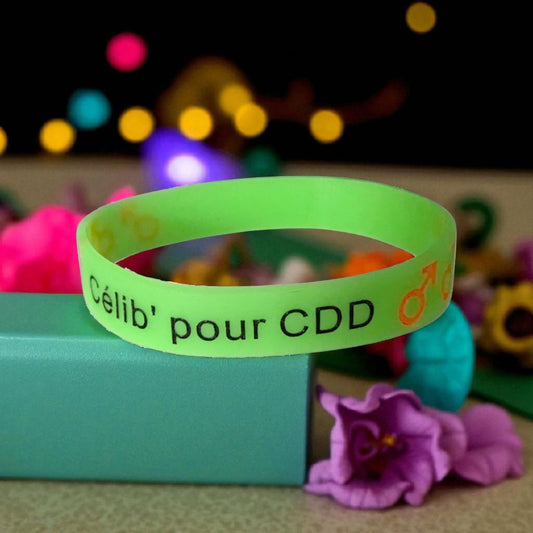 Célibracelet version Fun modèle "Pour CDD" ♂