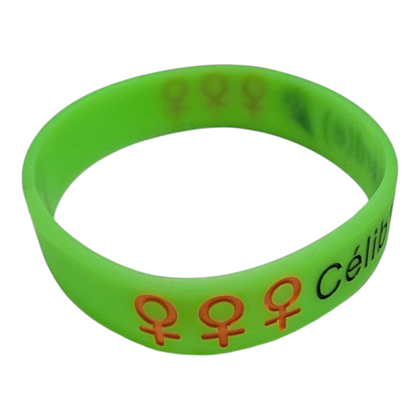 Célibracelet version Fun modèle "Célib' fêtard(e)"  ♀