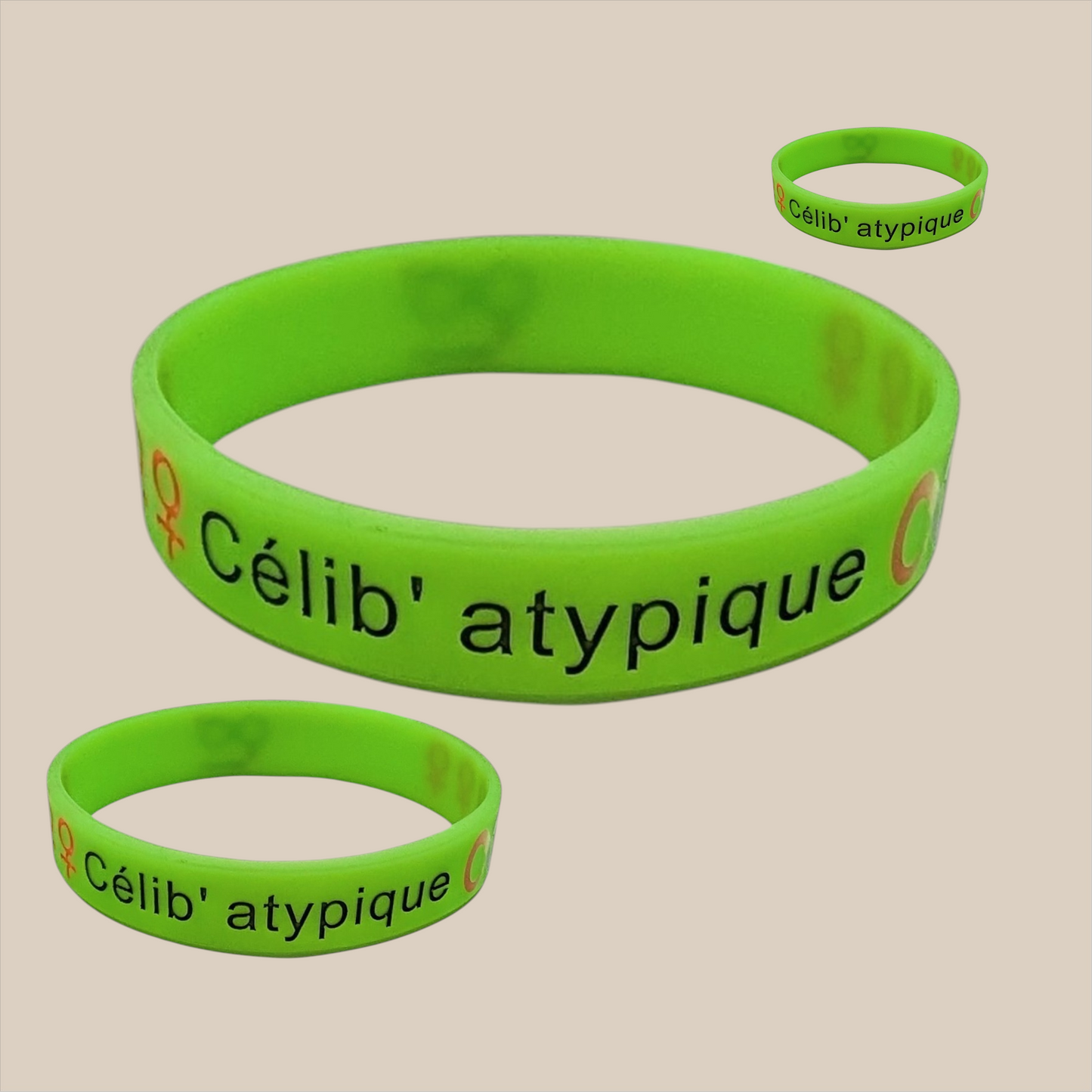 Célibracelet version fun modèle "Célib' atypique" ♀️