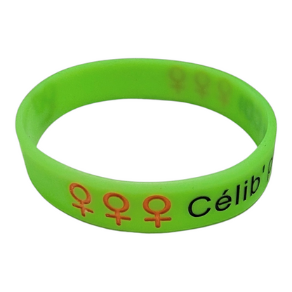 Célibracelet version Fun modèle "Célib' pour CDI"  ♀