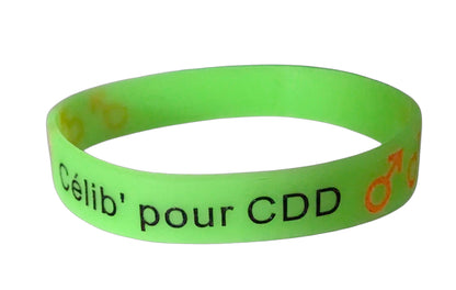 Célibracelet version Fun modèle "Pour CDD" ♂