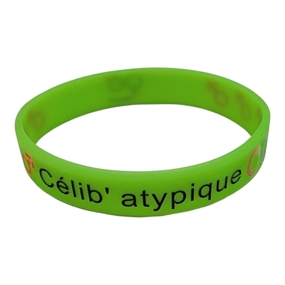 Célibracelet version fun modèle "Célib' atypique" ♂️