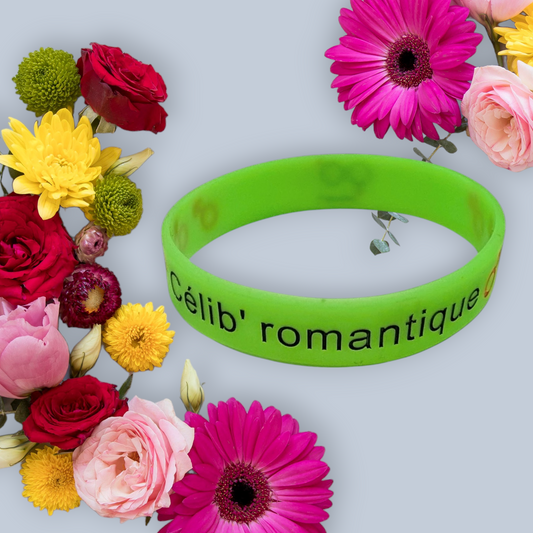 Célibracelet version Fun modèle "Célib' romantique"  ♂