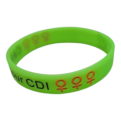 Célibracelet version Fun modèle "Célib' pour CDI"  ♀