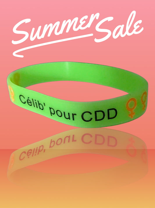 Célibracelet version Fun modèle "Pour CDD" ♀