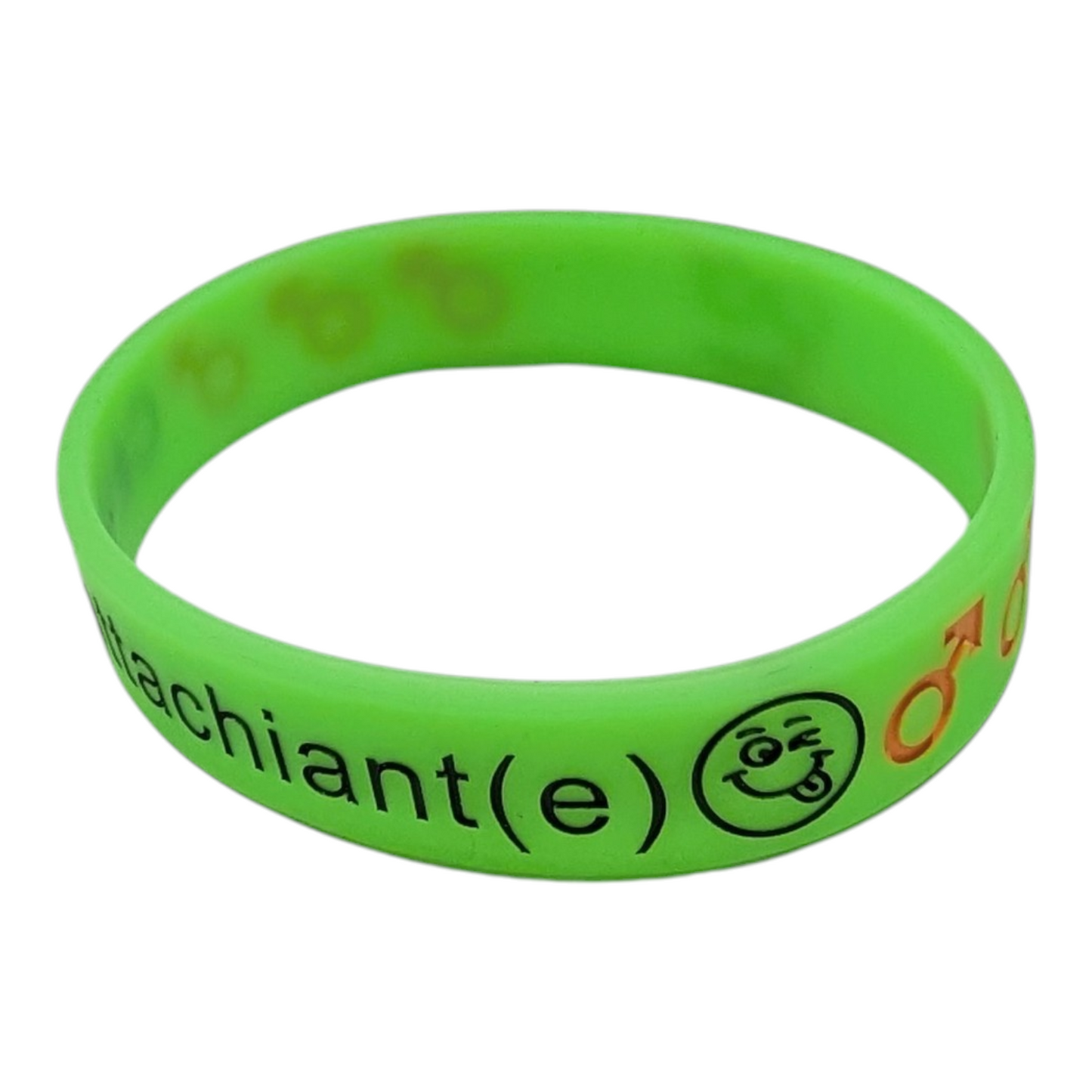 Célibracelet version Fun modèle "Attachiant(e)" ♂