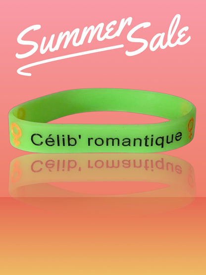 Célibracelet version Fun modèle "Célib' romantique"  ♀