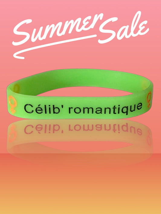Célibracelet version Fun modèle "Célib' romantique"  ♀